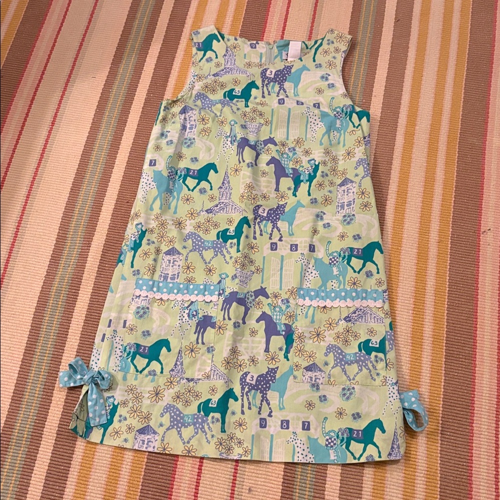 Vintage Lilly Pulitzer Kentucky Derby Shift Size 0